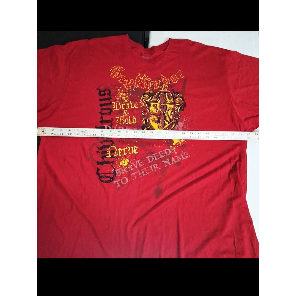 Universal Orlando Harry Potter Gryffindor Graphic Tee Shirt Red 3XL